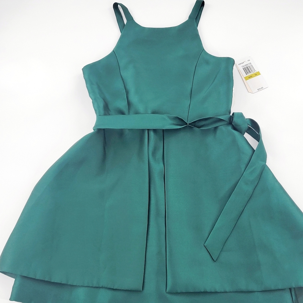 GB Girls Emerald Green Dress